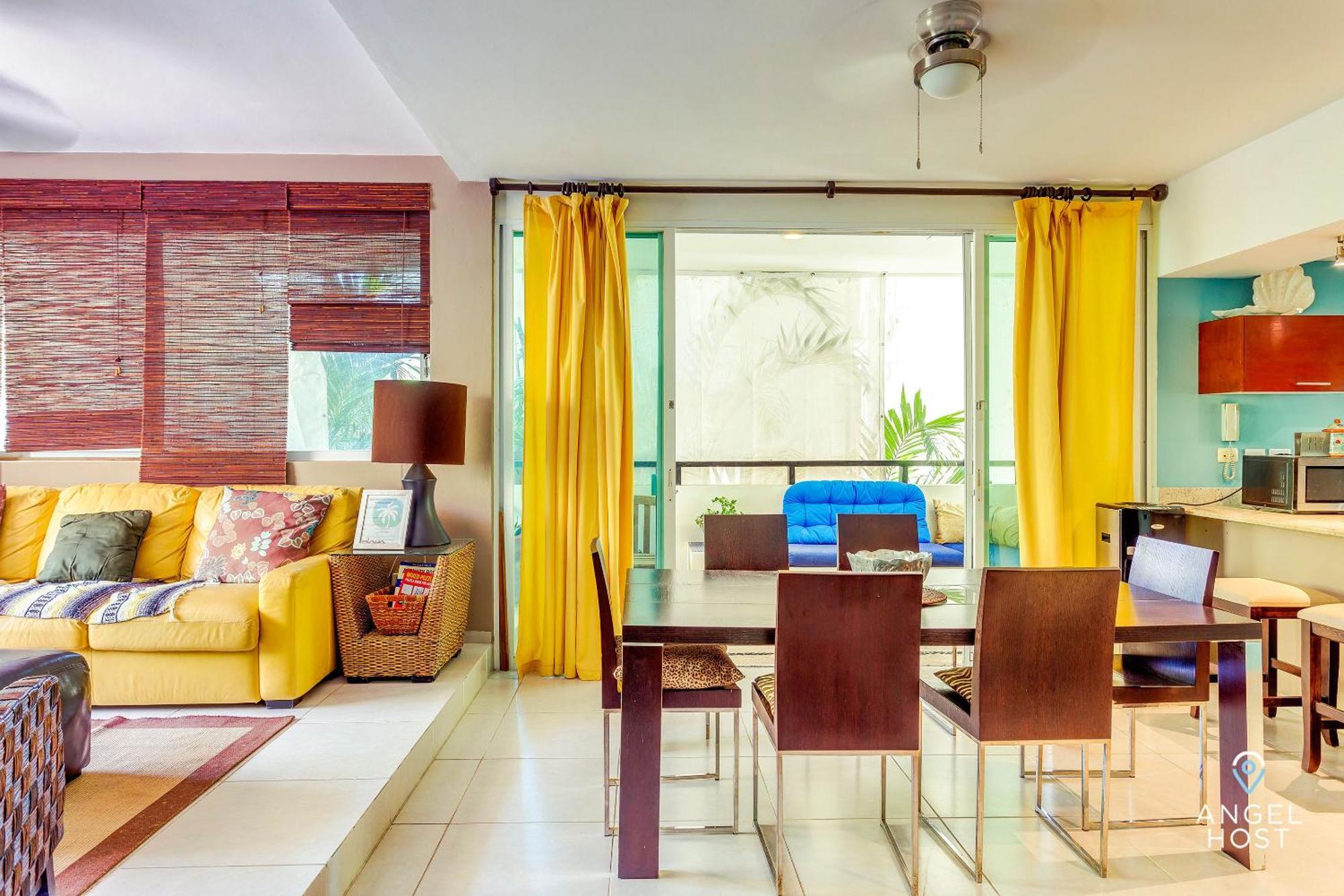 New Tropical Vibe With Roof Pool 3 Blks Playa del Carmen